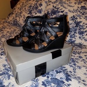 Massimo Gladiator style wedges